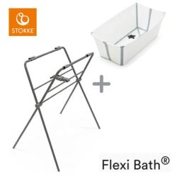 Pack bañera + patas de soporte Flexibath de Stokke