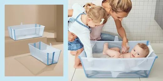 Pack bañera + patas de soporte Flexibath de Stokke