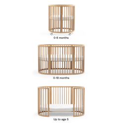 Pack completo cuna Stokke Sleepi 3 en 1