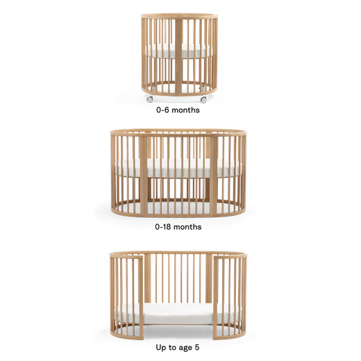Pack completo cuna Stokke Sleepi 3 en 1