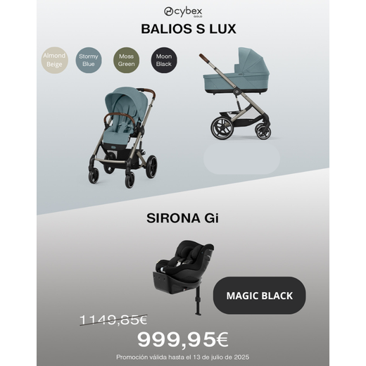 Pack Cybex Balios S Lux + Sirona Gi de Cybex