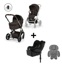 Pack Cybex Balios S Lux + Sirona Gi de Cybex con reductor gris