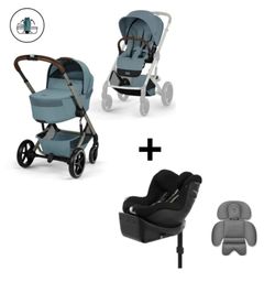Pack Cybex Balios S Lux + Sirona Gi de Cybex con reductor gris