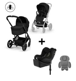 Pack Cybex Balios S Lux + Sirona Gi de Cybex con reductor gris