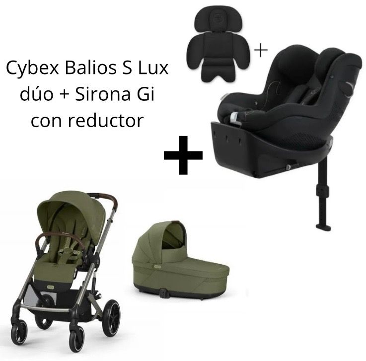 Pack Cybex Balios S Lux + Sirona Gi de Cybex Almond Beige