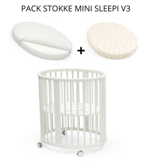 Pack de minicuna Stokke Sleepi Mini V3