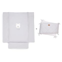 Pack Essential Funda Nórdica 120 x 60 + Relleno nórdico + Protector baranda Montana de Bonjourbebé