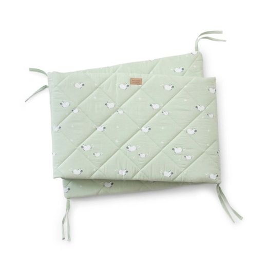 Pack funda nórdica + relleno nordico + protector baranda Funny Farm de Bonjourbebé