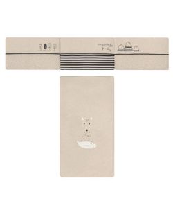 Pack Funda Nórdica + Protector + Relleno de 120x60 Fox de Babyclic