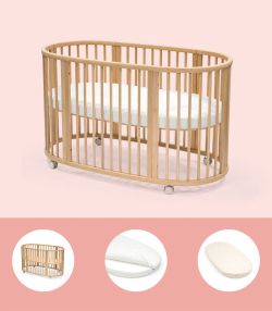 Pack Stokke Sleepi Cama V3 (estructura + colchón + sábana bajera)