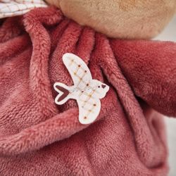 Peluche conejito Patapouf borgoña 17 cm de Kaloo