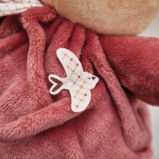Peluche conejito Patapouf borgoña 17 cm de Kaloo