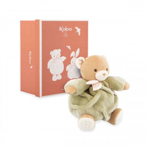 Peluche osito Patapouf verde 17 cm de Kaloo