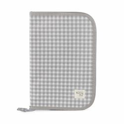 Portadocumentos I Love Vichy gris de Walking Mum