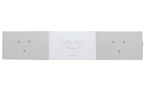 Protector Cuna Petitpraia Bear Gris