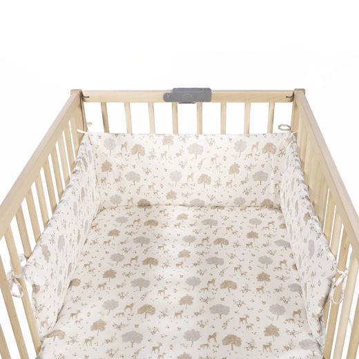 Protector de Cuna Pasito a Pasito Colección Nara 120×60 cm