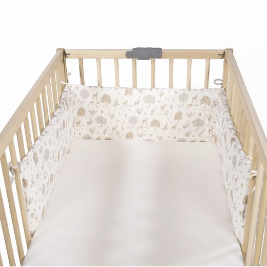 Protector de Cuna Pasito a Pasito Colección Nara 120×60 cm