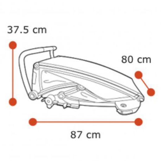 Remolque Thule Chariot Sport 2 G3 double para bicicletas
