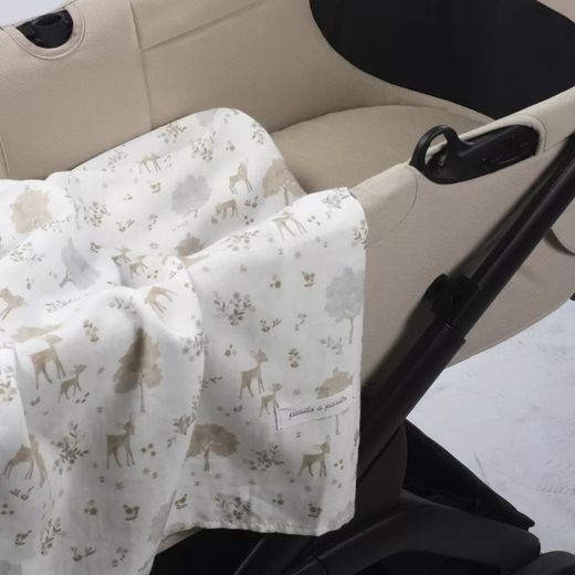 Sábana Bajera Capazo y Muselina Nara de Pasito a Pasito