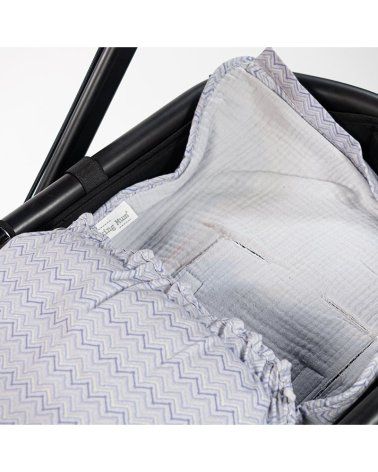 Saco capazo y grupo 0 entretiempo Zig Zag Walking Mum