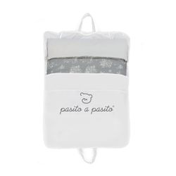 Saco cuco 3 en 1 entretiempo Toile de Jouy de Pasito a pasito