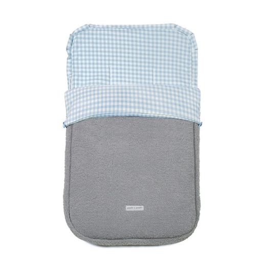 SACO CUCO 3 EN 1 TOGETHER AZUL/BLANCO INVIERNO de pasito a pasito