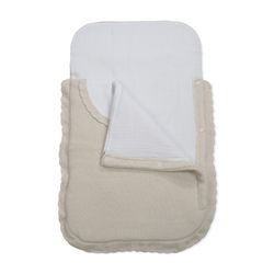 Saco cuco tricot beige Pasito a Pasito