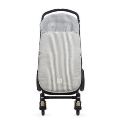 Saco silla entretiempo Praliné Vichy/Rayas Matcha Tog 2,5 de Walking Mum
