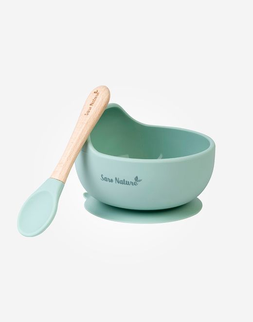 Set de alimentación " Wave " con ventosa de Saro