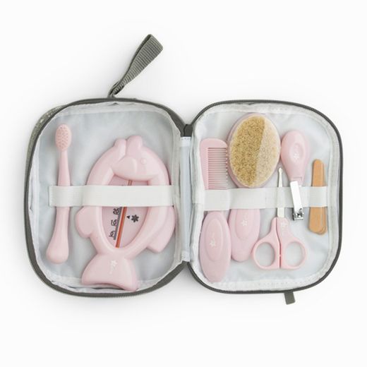 Set higiene 7 accesorios Tuc Tuc color rosa