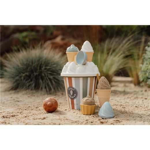 SET PLAYA HELADOS AZUL LITTLE DUTCH