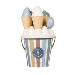 SET PLAYA HELADOS AZUL LITTLE DUTCH