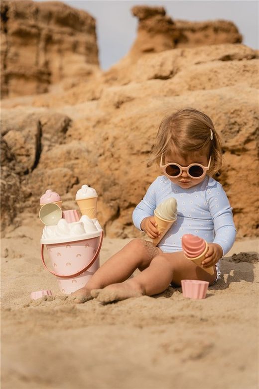 SET PLAYA HELADOS ROSA LITTLE DUTCH