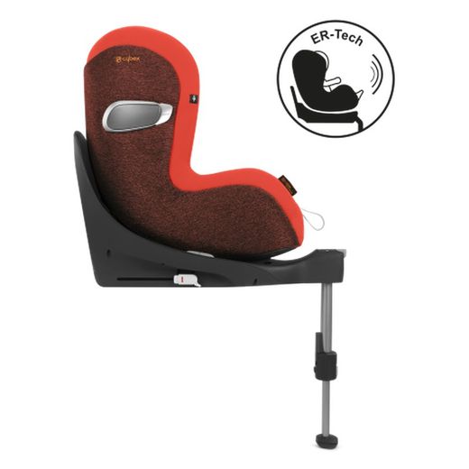 Silla auto Sirona Zi i-Size cybex color deep black