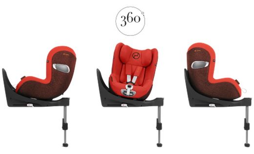 Silla auto Sirona Zi i-Size cybex color deep black