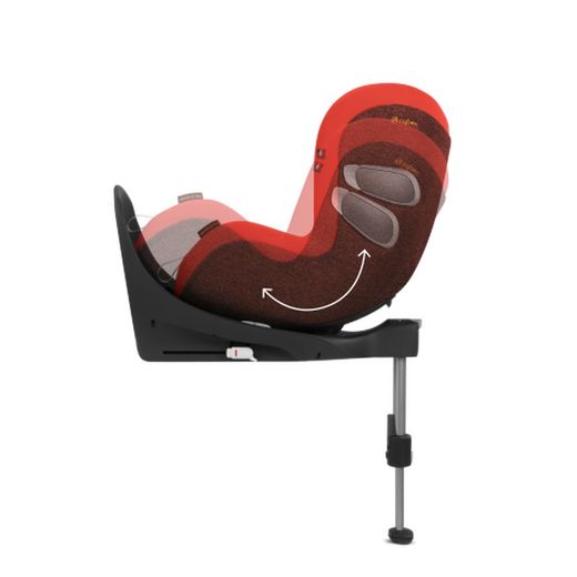 Silla auto Sirona Zi i-Size cybex color deep black