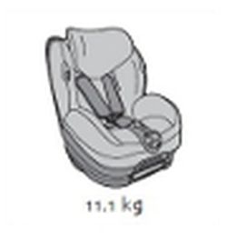 Silla coche Opal Bébé Confort Total Black 85255940. Grupo 0/1