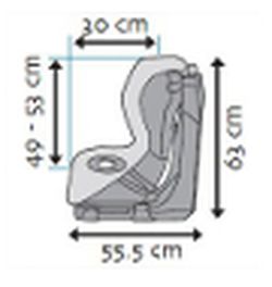 Silla de Auto Bébé Confort Axiss Total Black - Grupo 1