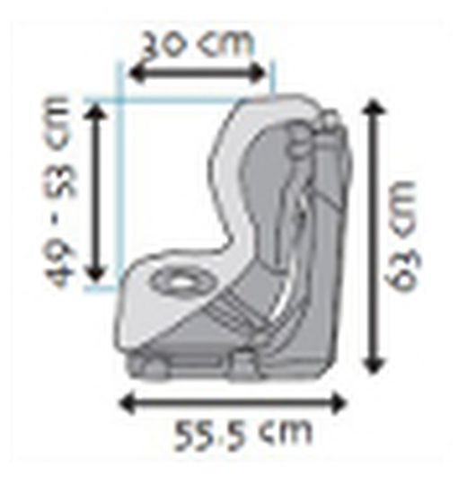 Silla de Auto Bébé Confort Axiss Total Black - Grupo 1