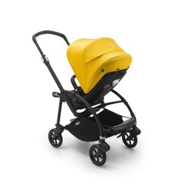 Silla de Paseo Bugaboo Bee 6 Chasis Negro - Silla Negra + Capota Amarillo