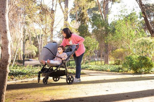 Silla de paseo gemelar Venttwin + Niu