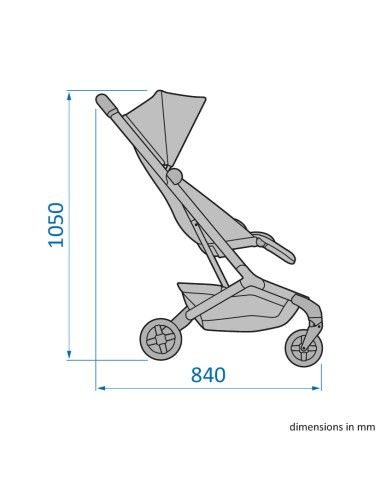 Silla de paseo ligera y compacta Fame Cabin de Maxi-Cosi