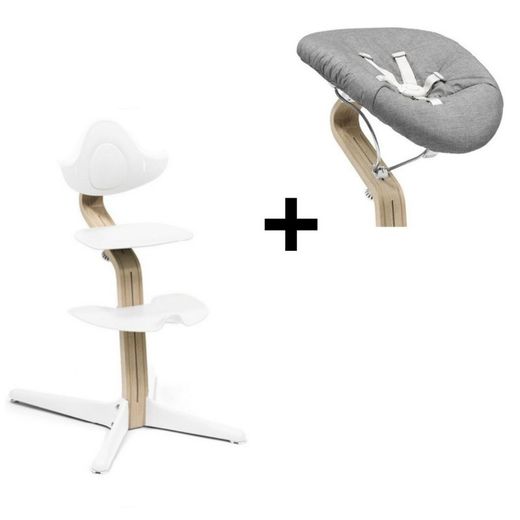 Silla Stokke Nomi Natural + Newborn Set Nomi