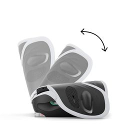 Solution G2 de Cybex color Fog Grey