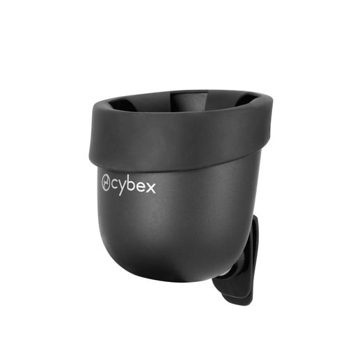 Solution T i-Fix Plus Sepia Black de Cybex  + Portavasos