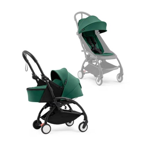 Stokke Yoyo 5 con pack recién nacido y Cybex Cloud T y color pack 6+