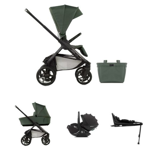 Trío Keep + capazo Sleep + portabebé Kombibaby y base isofix de Jané
