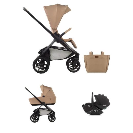 Trío Keep + capazo Sleep + portabebé Kombibaby de Jané