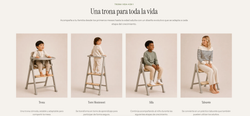 Trona evolutiva 3 en 1 Vida