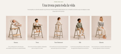 Trona evolutiva 4 en 1 Vida de onna